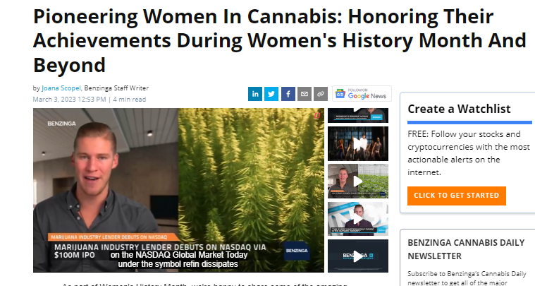 Pioneering Women In Cannabis: Honoring Their Achievements During Women